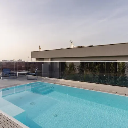 Park Penthouse & Pool - Heated Pool - Couette-café *