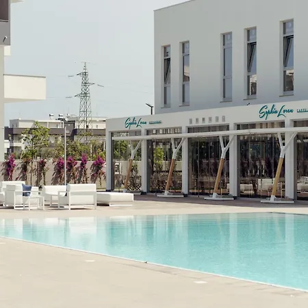 Couette-café Park Penthouse & Pool - Heated Pool - Bari
